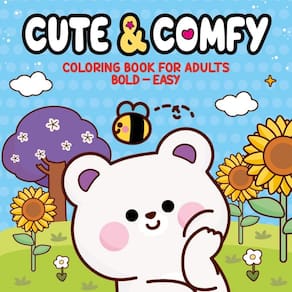 Cute & Comfy - Coloring Book For Adults 04