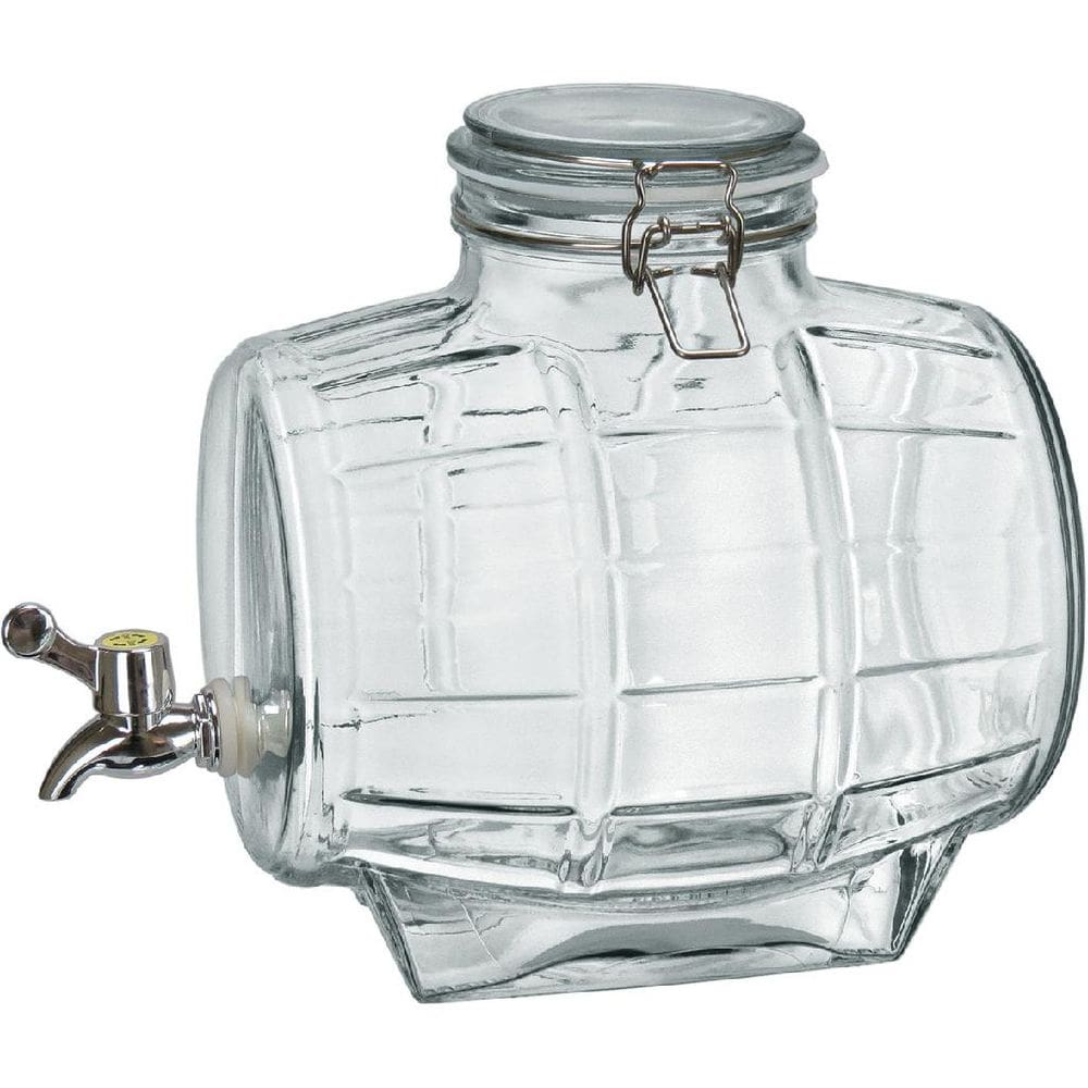 REFRESQUEIRA SUQUEIRA HOME&CO VIDRO 5L 24x17x23cm TRANSPARENTE