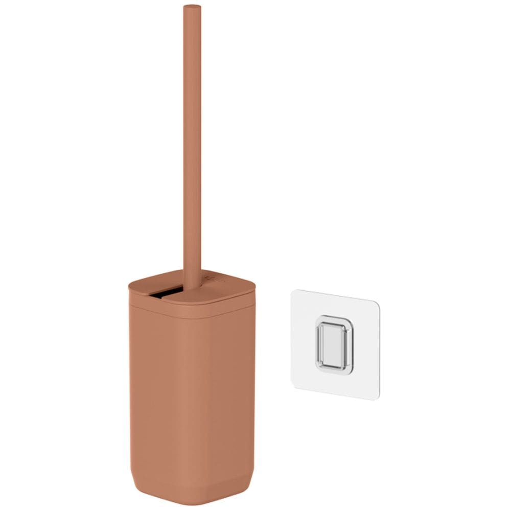 Escova Sanitária de Piso/Parede Aura Marrom Amêndoa - Ou