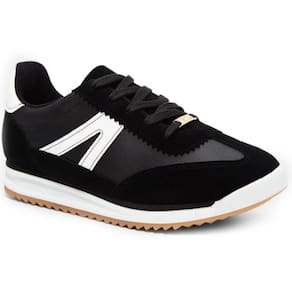 Tênis Vizzano Casual Feminino - Preto e Branco