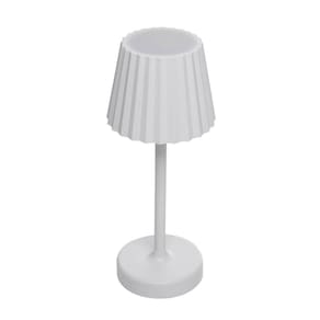 Luminária de Mesa Led 3 Tons Pilha e Touch Radiance Branca