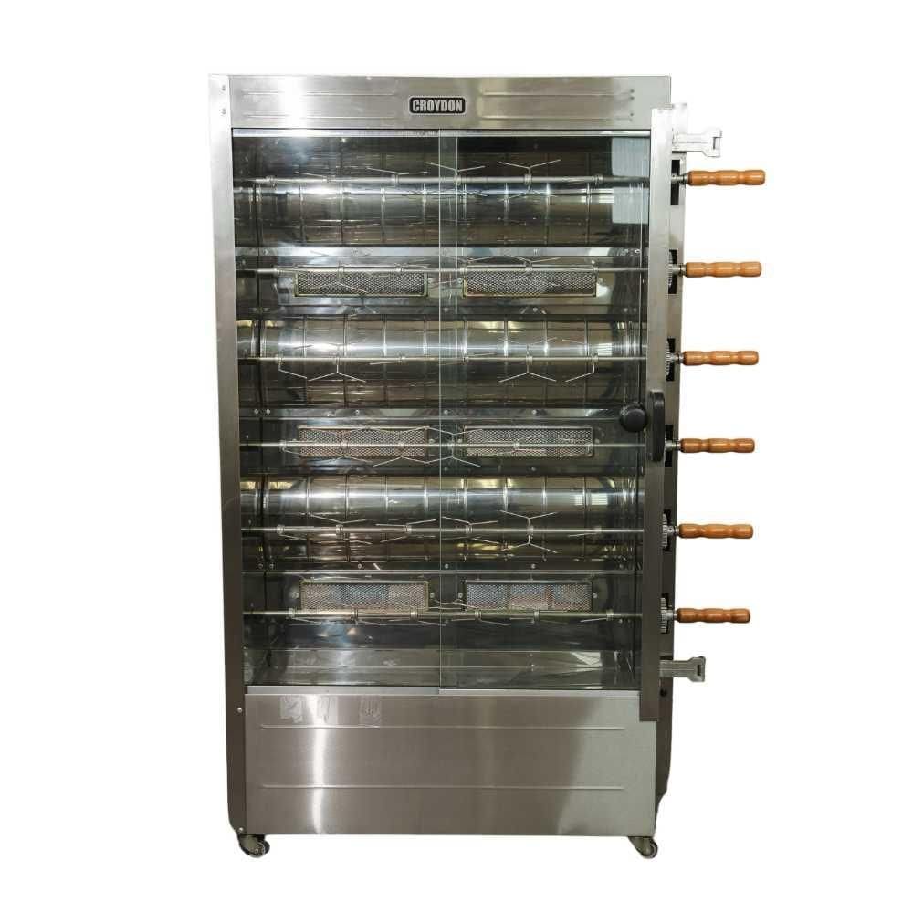 Forno Assador de Frangos a Gás Rotativo Infravermelho 6 Espetos FRG6 - Croydon