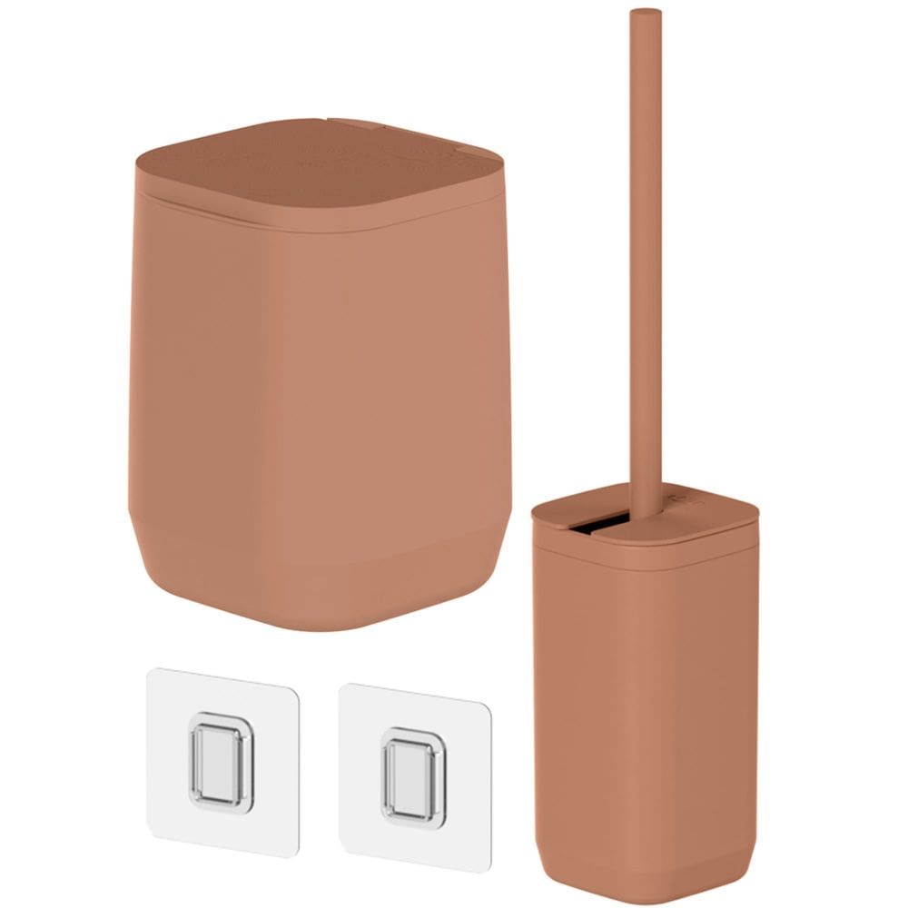 Conjunto 2 peças Aura Marrom Amendoa