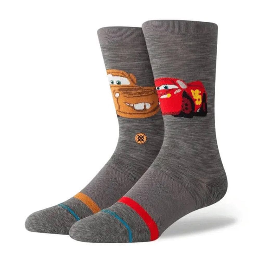 Meia Stance Unissex Collab Pixar Carros Cano Alto