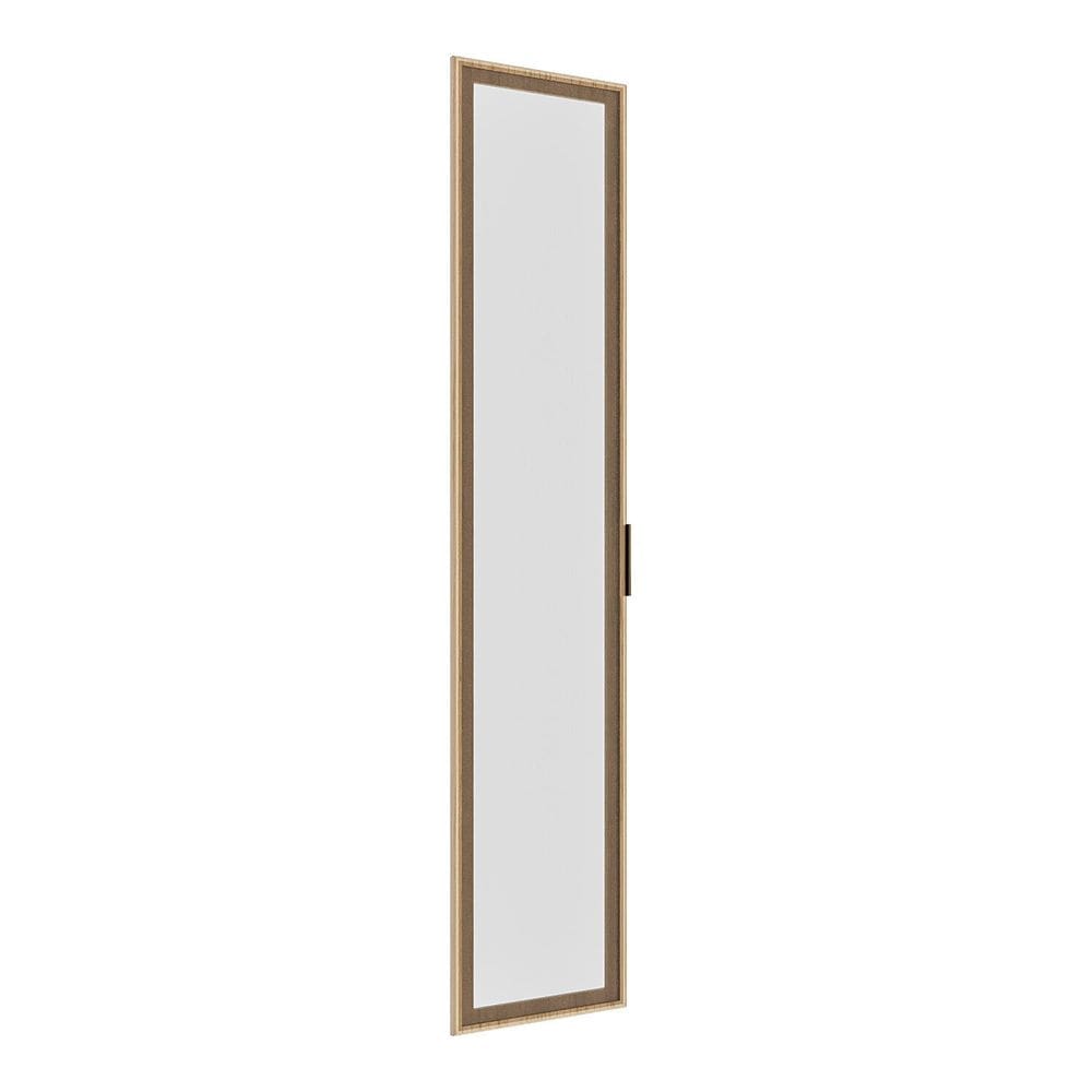 Porta Reflecta para Guarda-roupa Modular 40cm sem Portas Jade Cabecasa Madeiramadeira Avelã