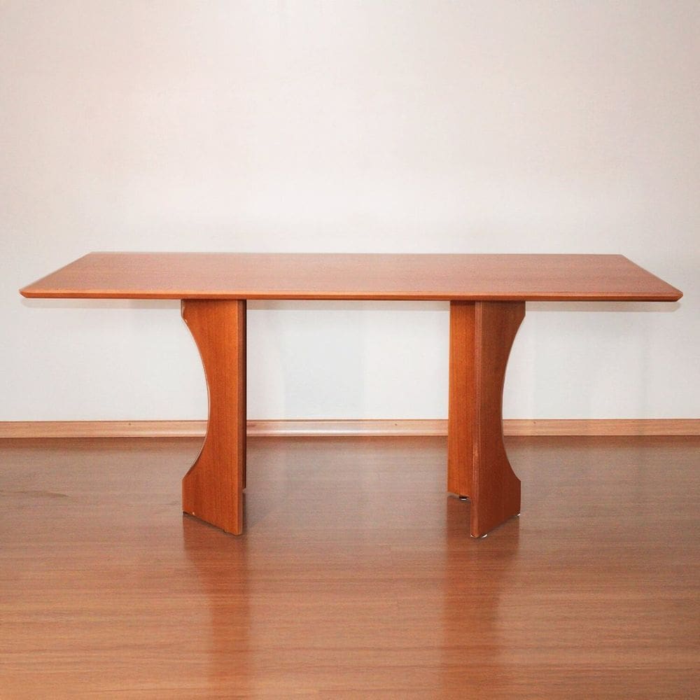 Mesa para Sala de Jantar em Madeira Maciça Esther 120cm Mel