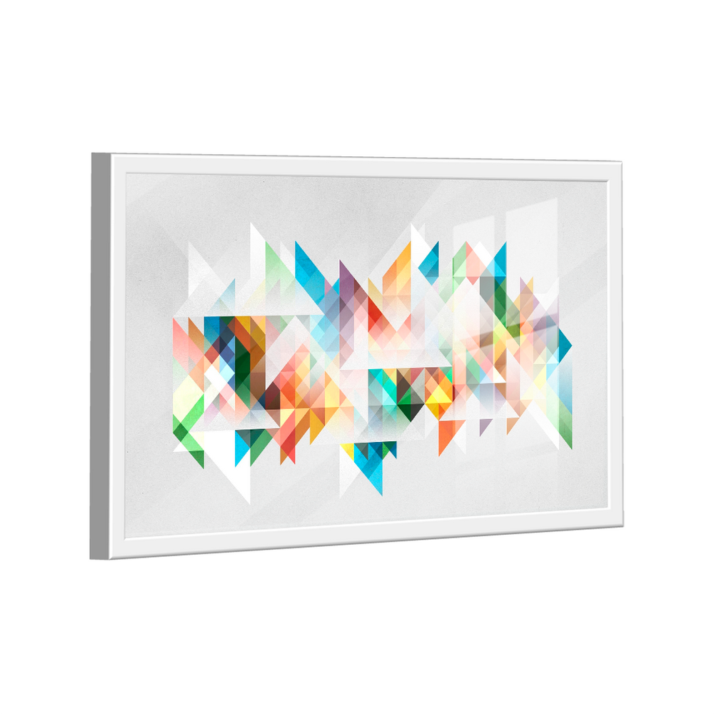 Quadro Decorativo Geométrico Multicolorido