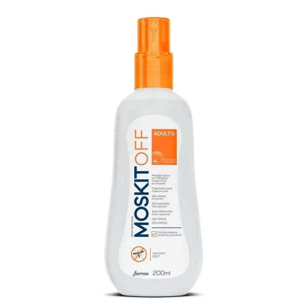 Repelente De Inseto Spray Moskitoff 200ml
