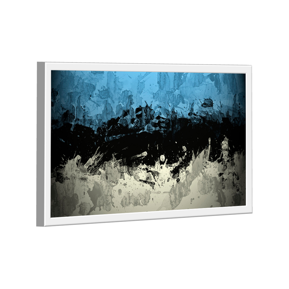 Quadro Decorativo Abstract Three Colors -- BR ARTES