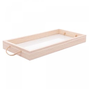 Bandeja Retangular de Mdf 41,5cm x 21,5cm x 4cm