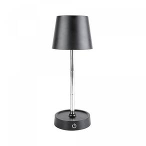 Luminária de Mesa Led 3 Tons Usb Touch Retrátil Luna Preta