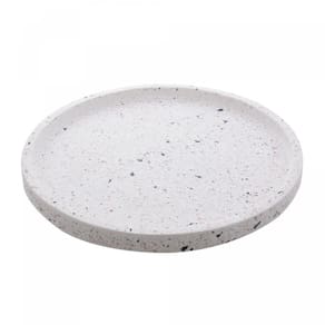 Bandeja Redonda de Mármore Terrazo 30cm - Lyor