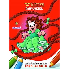 Livro Rapunzel - Turma Da Monica