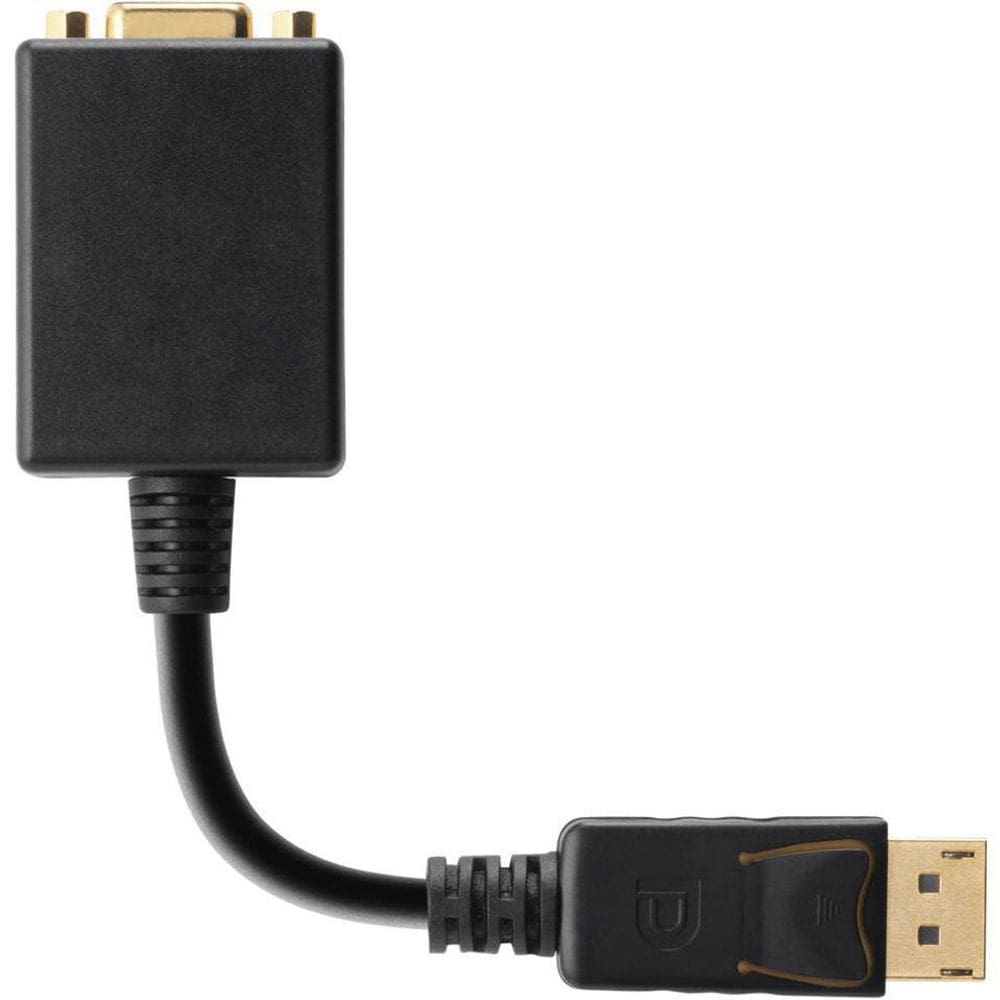 Cabo Adaptador Conversor Vídeo Displayport Macho X Vga Fêmea