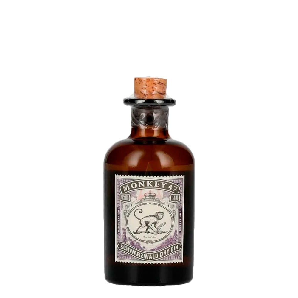 Miniatura Gin Monkey 47 Schwarzwald Dry Gin 50ml