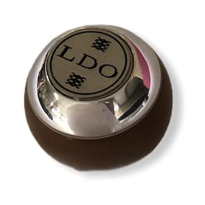 Manopla Performancev8 Ford Maverick Gt Ldo Brown Chrome