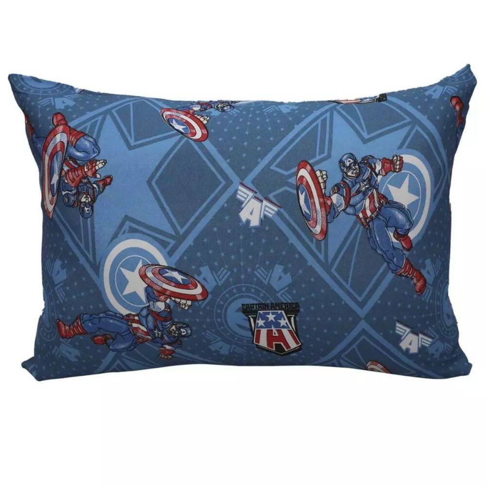 Fronha Travesseiro Menino Marvel Vingadores 100% Algodão