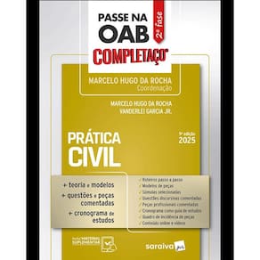 Passe na Oab 2 Fase - Completaço - Prática Civil - 9 Edição 2025