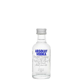 Miniatura Vodka Sueca Absolut Tradicional 50ml
