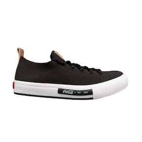 Tênis Coca Cola Daytona Sunset Knit Preto Feminino