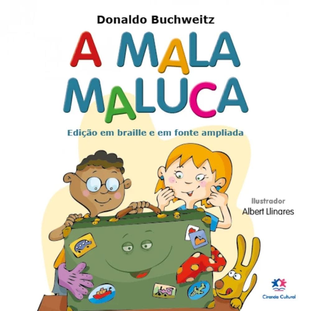 Livro Infantil - Braile - A Mala Maluca