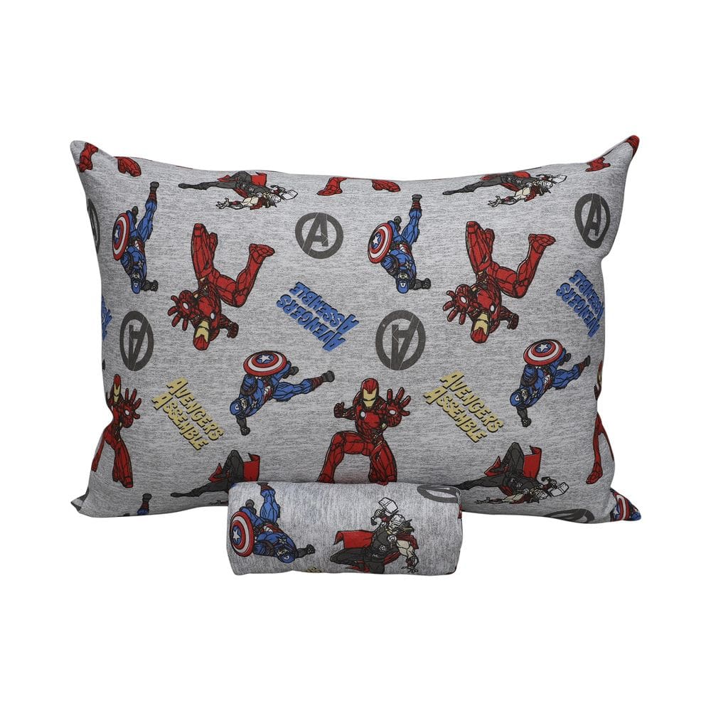 Jogo Lençol Avengers Vingadores C/ Elástico Menino 2 Peças