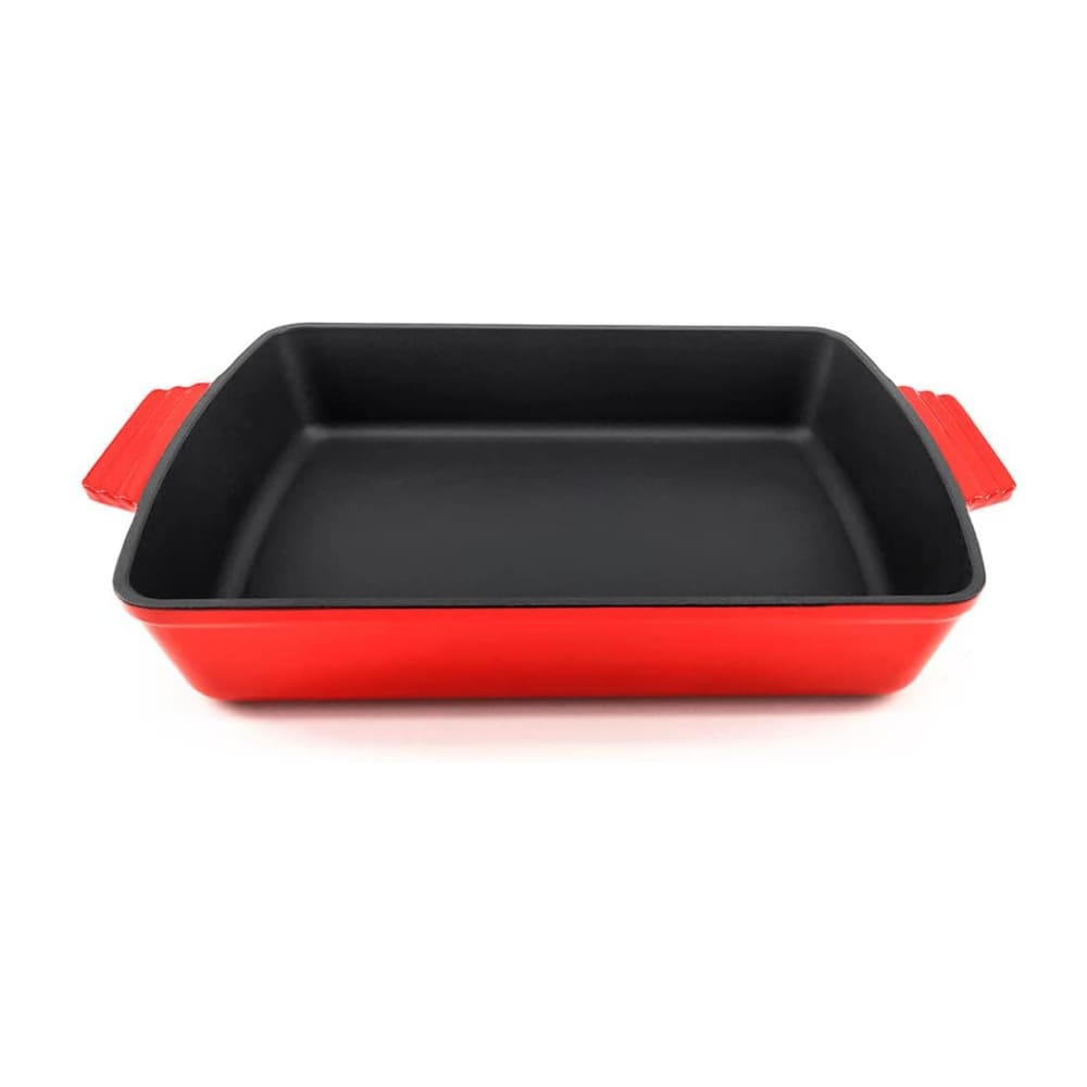 Assadeira Retangular 39x27 6,8l Vermelha Saute Brinox