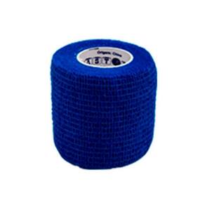 Bandagem Autoaderente Elastica Tamanho 5X450Cm - Azul
