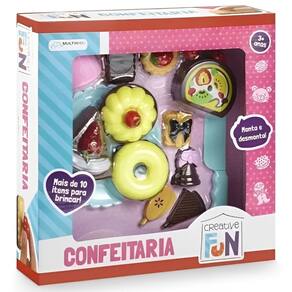 Comidinhas De Briquedo Creative Fun Confeitaria - Multikids