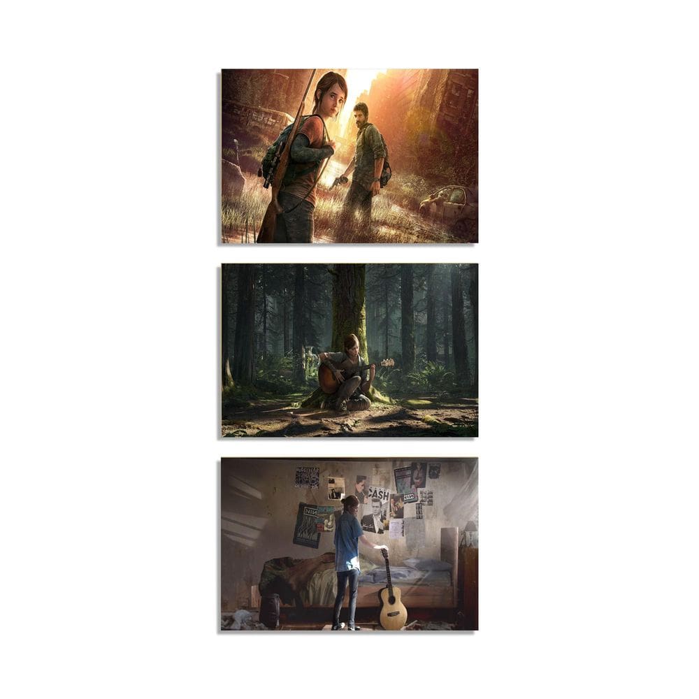 Quadro Decorativo Geek Gamer Nerd Kit 3 Und 011