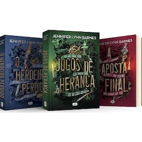 Kit 3 Livros Jennifer Lynn Barnes Jogos De Herança