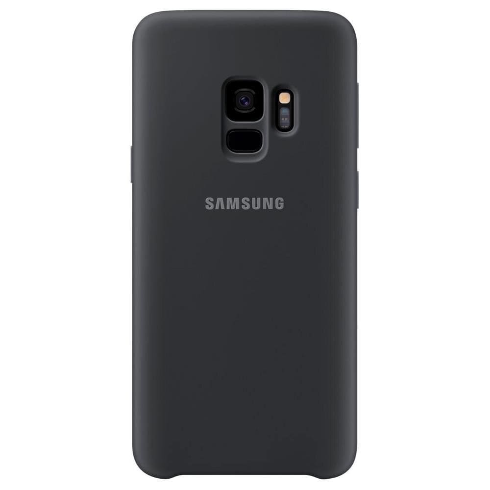 REEMBALADO: Capa Protetora Em Silicone Para Galaxy S9 Plus Preto