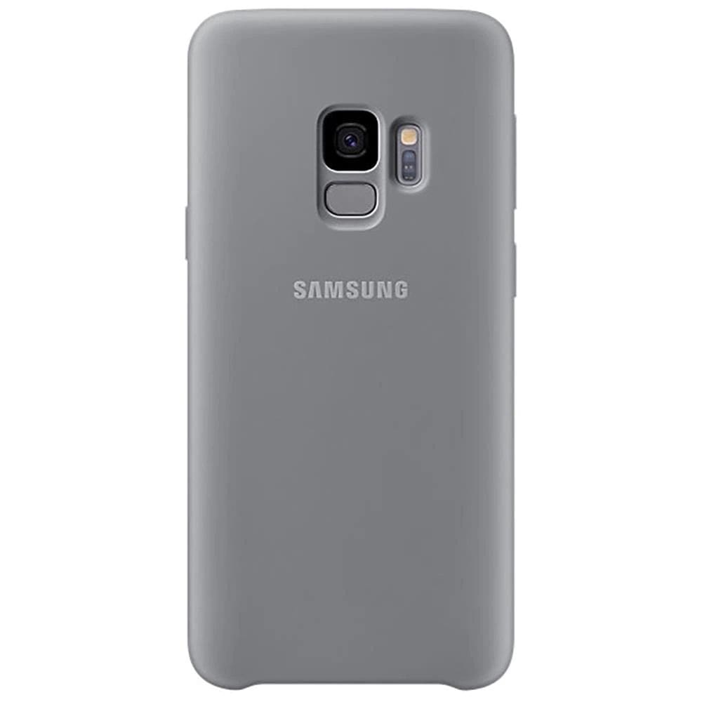 REEMBALADO: Capa Protetora Em Silicone Para Galaxy S9 Cinza