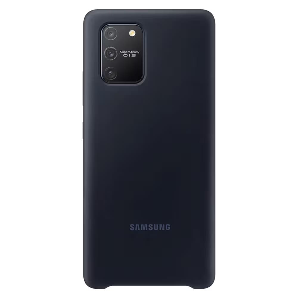 REEMBALADO: Capa Protetora Samsung em Silicone para Galaxy S10 Lite - Preto