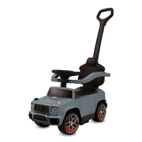 Jipe Elétrico 4 em 1 R/C 6V Cinza - Bandeirante