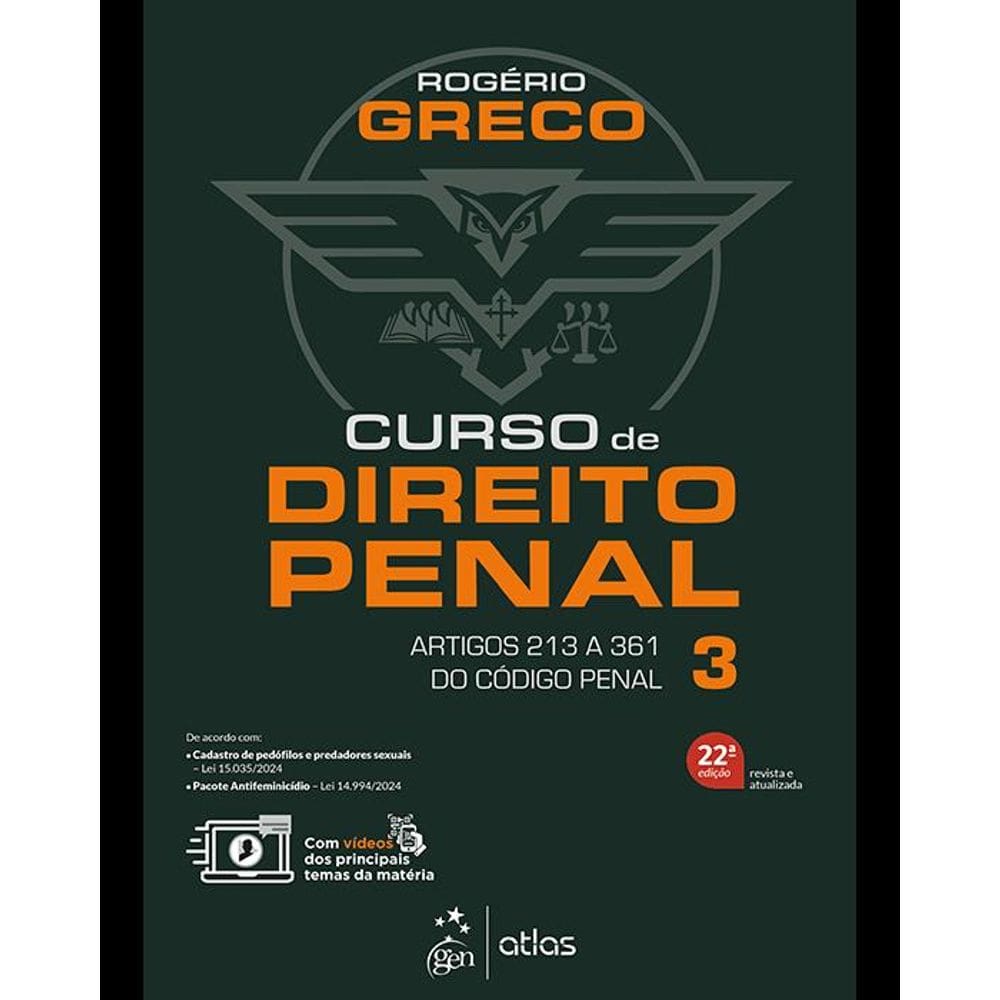 Curso de Direito Penal Vol.3 - 22ª Edição 2025