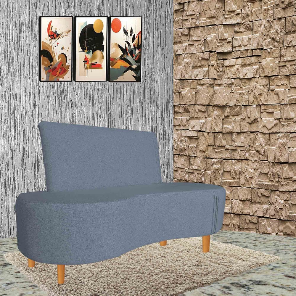 Poltrona Feijão Organico Pes Palito 140 Grafitte