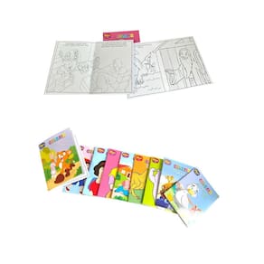 8 Livro Infantil 3 A 6 Anos - Minilivro De Colorir Todolivro