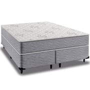 Cama Box Queen + Colchão Espuma Ortopédico D33 Piemonte 158x198x63cm - Maestro Colchões