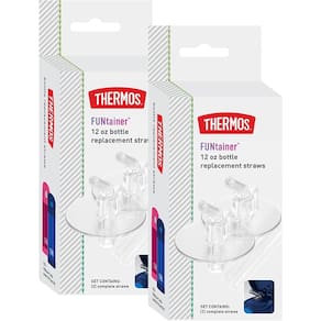 2 Kits Com 4 Un - Canudo + Bico De Silicone Para Garrafas F401/F410/F411 - Thermos