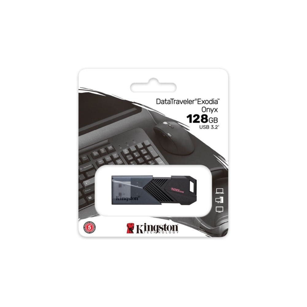 Pendrive 128GB Usb 3.2 Data Traveler Exodia Onyx DTXON/128GB Kingston
