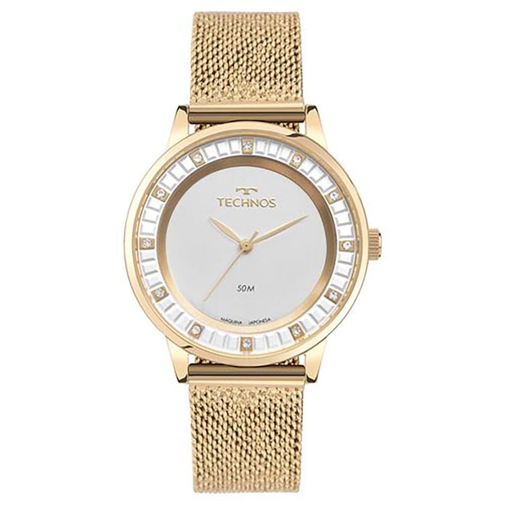 Relógio TECHNOS dourado feminino 2035MZC/1K