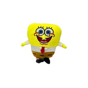 Brinquedo De Pelúcia Bob Esponja Desenho Infantil 25Cm
