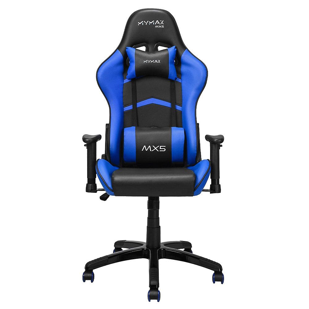 Cadeira Gamer MX5 Giratoria Preto/Azul MYMAX