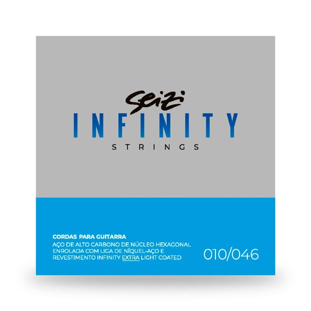 Encordoamento P/ Guitarra Seizi Infinity Extra Light Coated 10/46 - EC0583