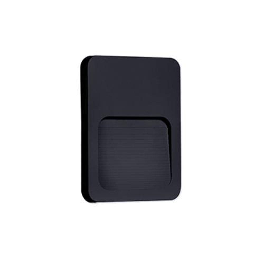 Balizador Led Nordecor Donni Sobrepor 2028 - Preta 2W Ip20