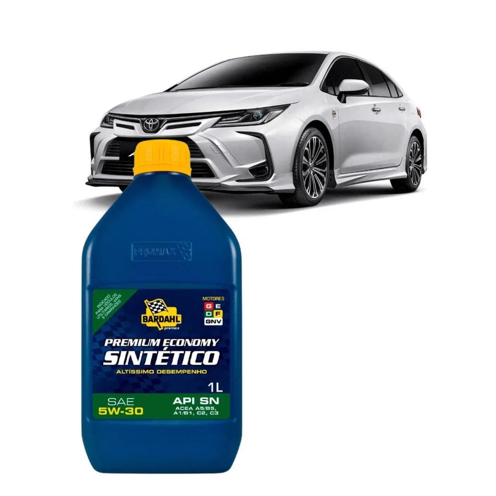 Óleo Lubrificante Sintético Bardahl Api Sn 5W30 1L