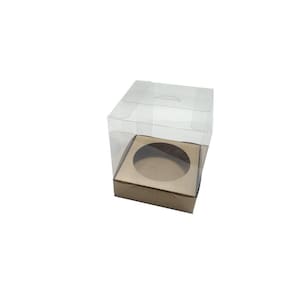 Caixa Para Panetone 100G Kraft Kit 10Und