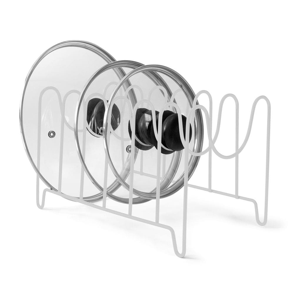 Organizador De Tampas De Apoiar Branco