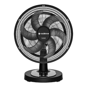 Ventilador Cadence Turbo Conforto 6 Pás 42cm 127v Vtr470 Preto 127v